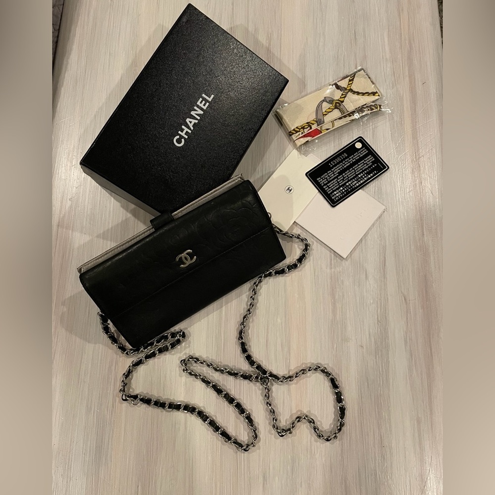 Authentic Chanel Wallet on a Chain